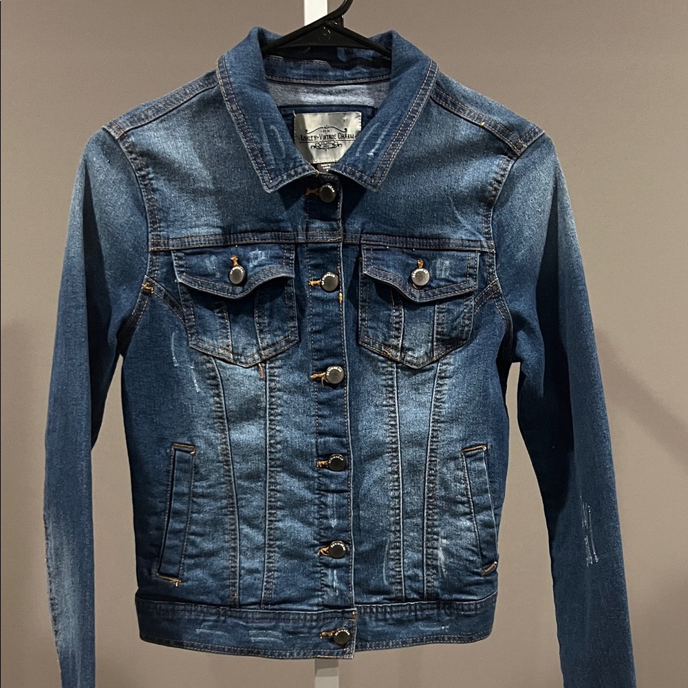 Dark Blue Jean Jacket